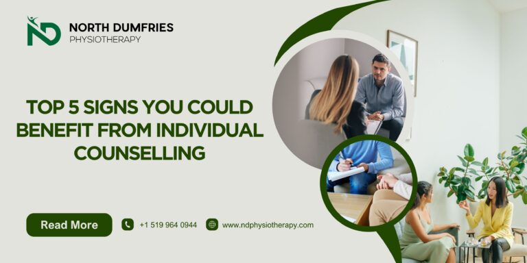 Top 5 Signs You Could Benefit from Individual Counselling